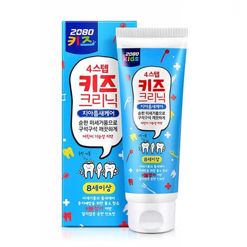 2080 키즈크리닉 치약 4스텝(8세이상)