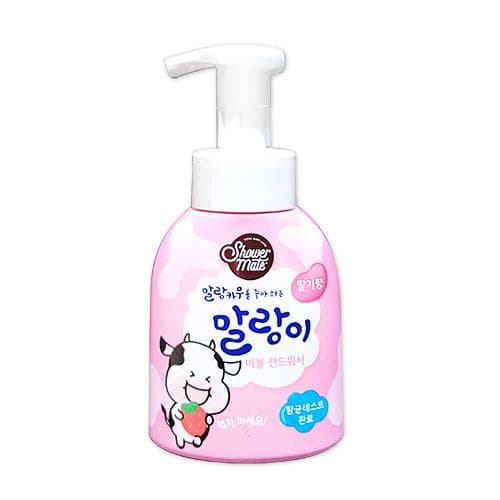 샤워메이트 말랑이 버블 핸드워시 용기(딸기향)