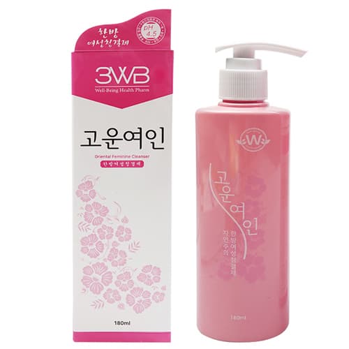 웰빙헬스 고운여인 한방 여성청결제(펌프식)