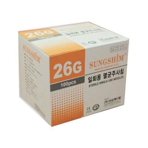 성심 일회용 멸균주사침