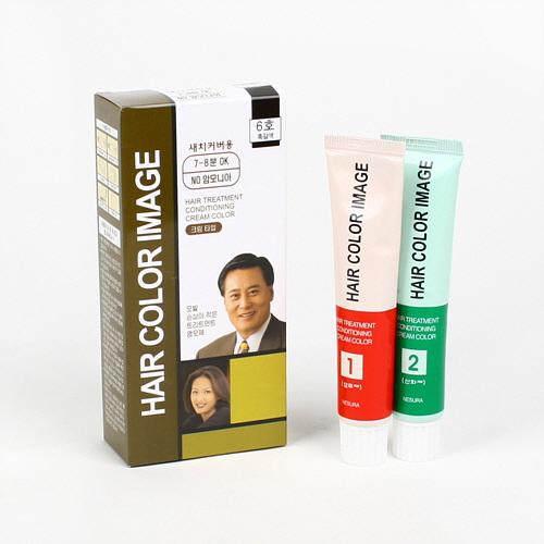 네슈라 헤어칼라6호(흑갈색)