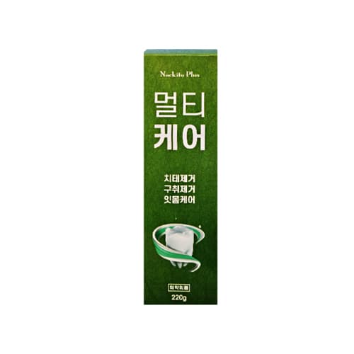 녹키토 플러스 멀티케어 치약 (치태/구취제거/잇몸케어)