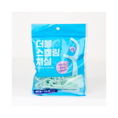 더블 스켈링 일회용 두줄치실