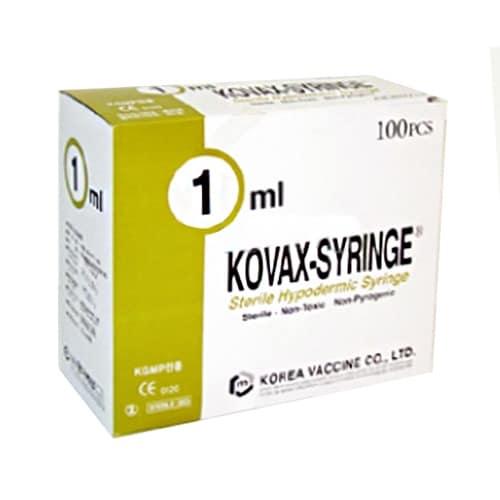한국백신 일회용주사기 1cc 26g*1/2