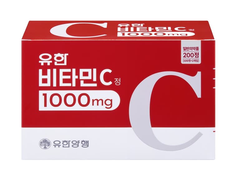 유한 비타민 씨 정 1000mg