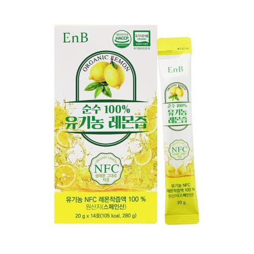 ENB 순수100% 유기농 레몬즙
