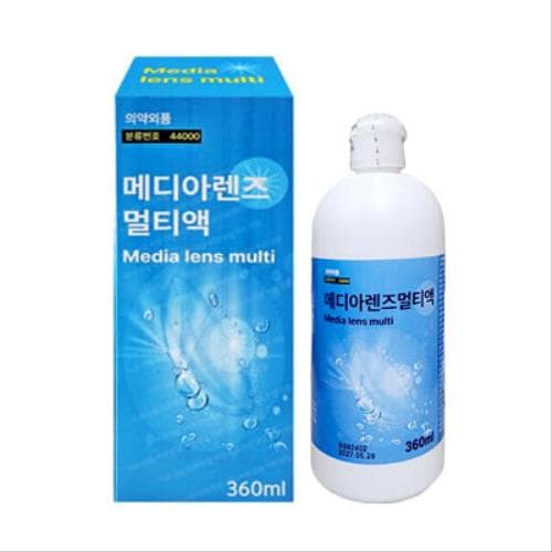 메디아렌즈 멀티액(렌즈샤워 식염수)