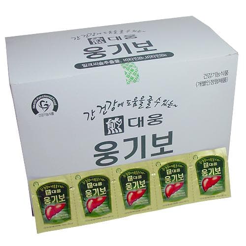 대웅 웅기보 (밀크씨슬,비타민B1,비타민B6,헛개나무열매)