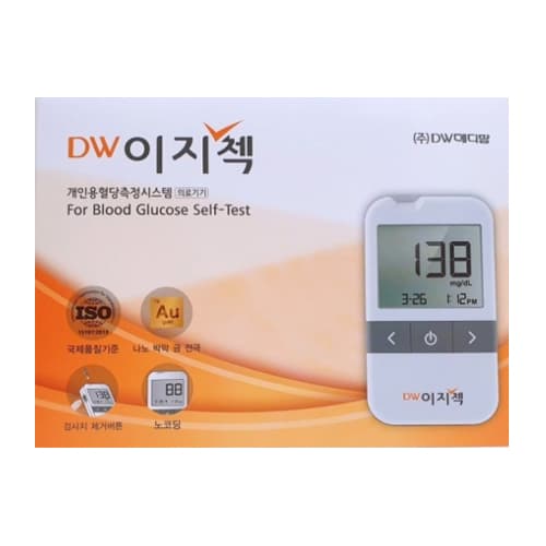 DW 이지첵 혈당측정기
