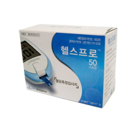 헬스프로 혈당측정지