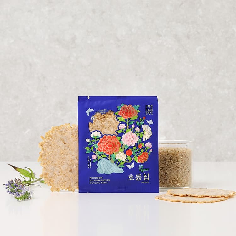 풍심당 호롱칩 현미 100% 수제 누룽지 칩