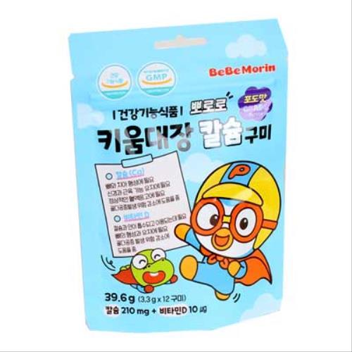 뽀로로 키움대장 칼슘구미(포도맛) 