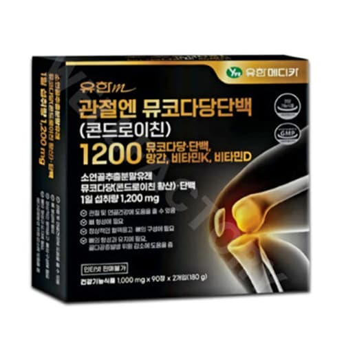 유한m 관절엔 뮤코다당단백 콘드로이친 1200