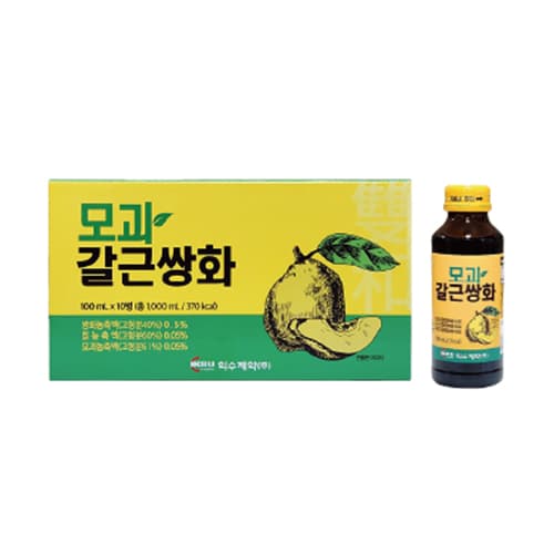 모과갈근 쌍화액