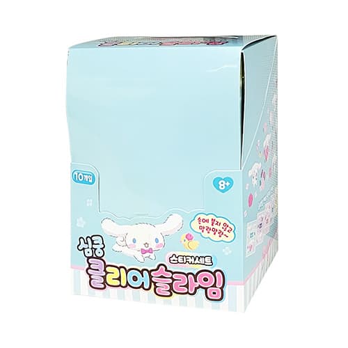 시나모롤 심쿵 클리어슬라임 스티커세트