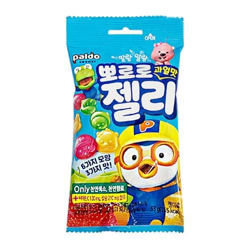 말랑말랑 뽀로로 젤리(사과맛/오렌지맛/딸기맛)