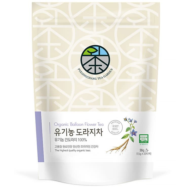 평창다원 유기농 도라지차