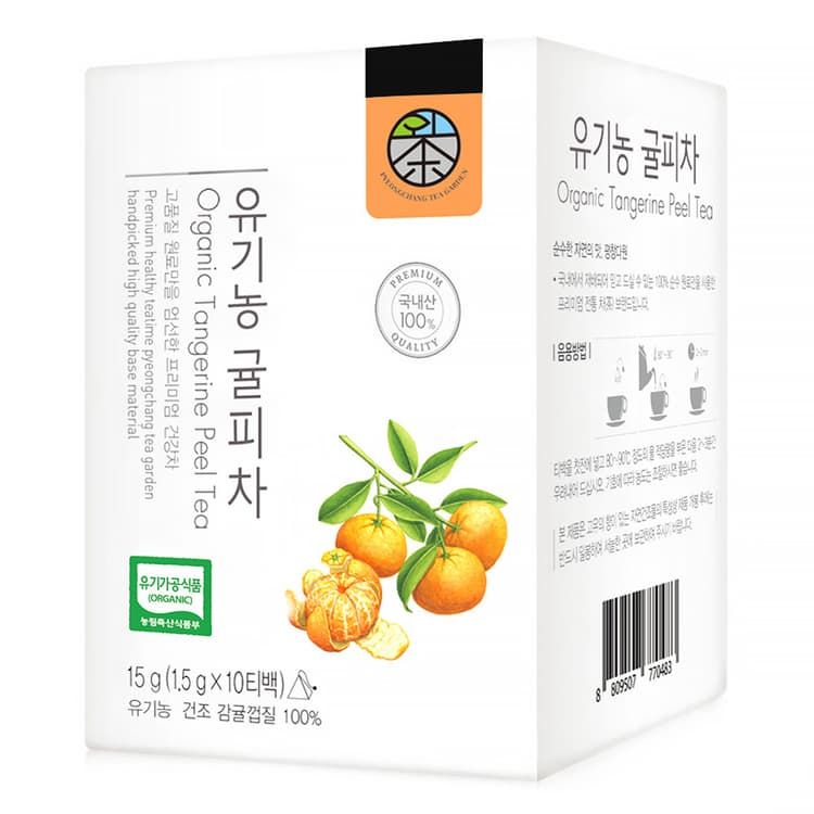 평창다원 유기농 귤피차