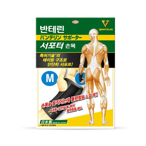 반테린코와서포터 손목