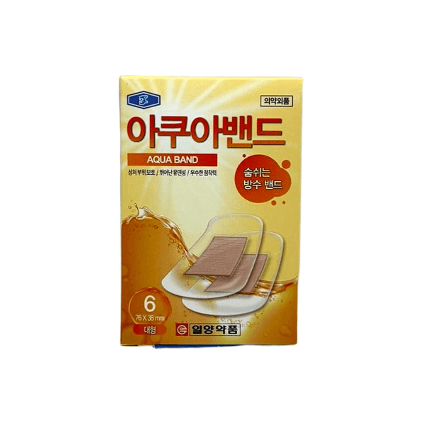 DZ 일양 아쿠아밴드/숨쉬는 방수밴드 (대형/신포장) 76*38mm
