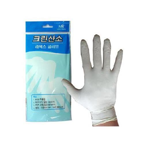 크린산소 라텍스글러브