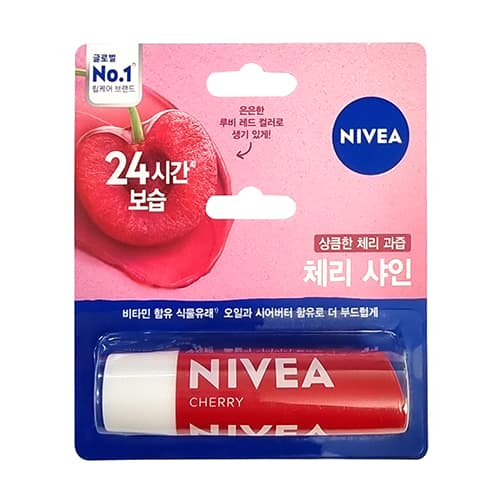 니베아 립케어 체리 샤인(2025년형)