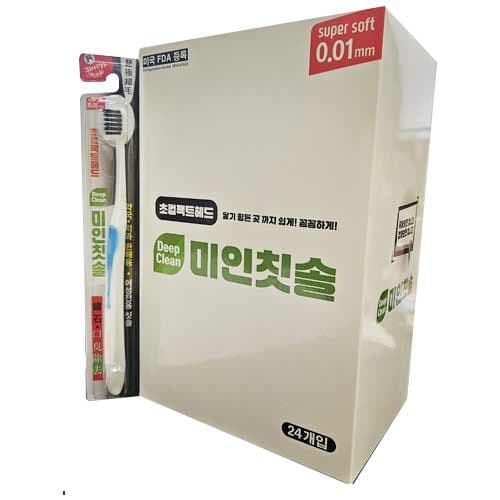 딥클린 미인 칫솔 (여성전용) 색상랜덤발송