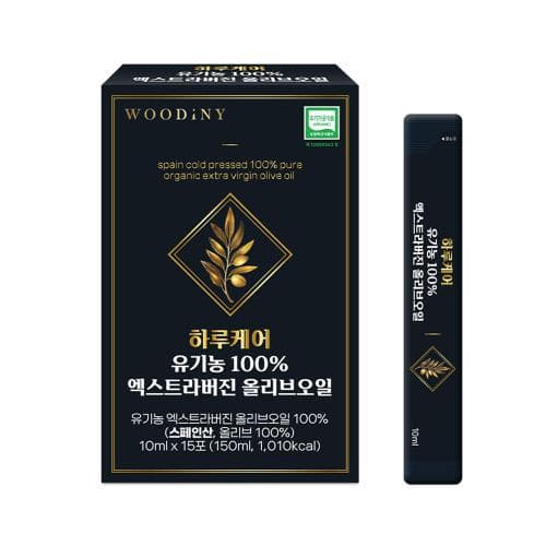 우디니 하루케어 유기농100% 엑스트라버진 올리브오일