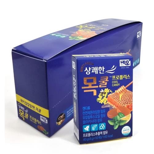 네오 상쾌한 목쿨 캔디 (프로폴리스)