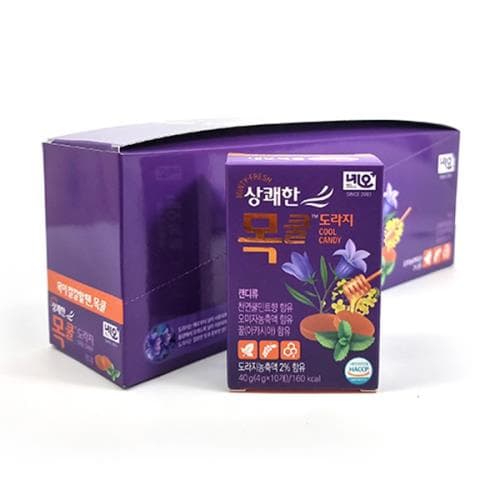 네오 상쾌한 목쿨 캔디 (도라지)