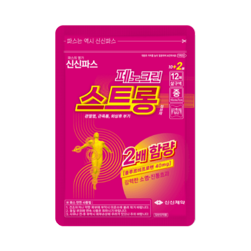 페노크린첩부제스트롱(플루르비프로펜)