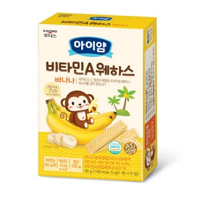 일동후디스 아이얌 바나나웨하스