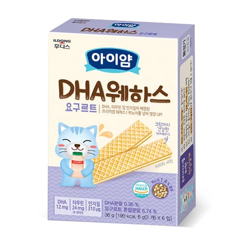 일동후디스 아이얌 DHA웨하스 요구르트