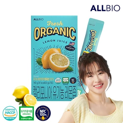 올바이오 캘리포니아 유기농 레몬즙
