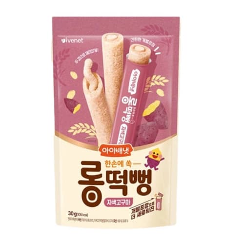 아이배냇 롱떡뻥 자색고구마