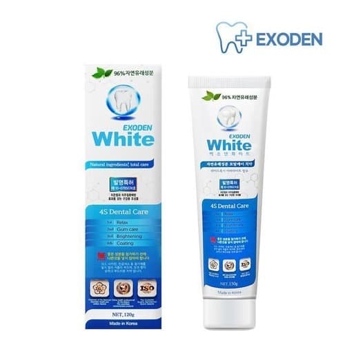 엑소덴 화이트 치약 (4Step Dental Care)