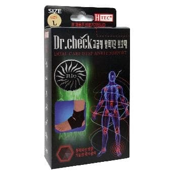 닥터체크 고급형 발목 1단 보호대 DR630086
