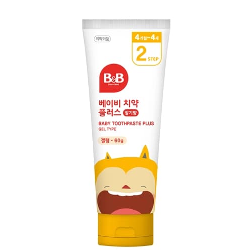 B&B 베이비 치약플러스 (딸기향)