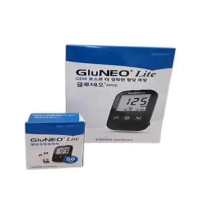 글루네오 라이트 기획 세트 (측정기기*1개+혈당측정지50매입*2개) G9589+9558
