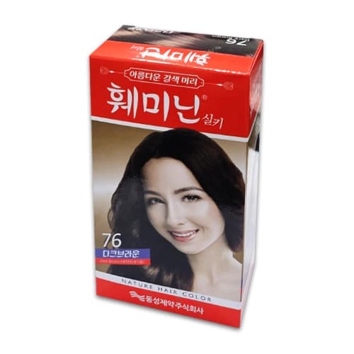 훼미닌 실키 새치 멋내기용 염색