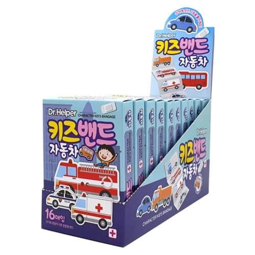 닥터헬퍼 캐릭터 키즈 밴드 (자동차)