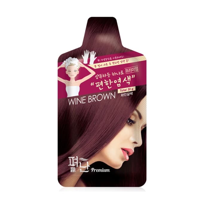 펴난 편한 염색 (와인브라운)
