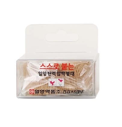 스스로 붙는 일양 탄력 압박 붕대 부직포 (1인치) 자가점착식 IY174690