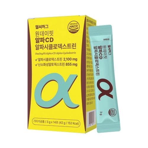 헬씨허그 원데이핏 알파CD 알파시클로덱스트린 14포