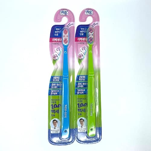 네오 백세칫솔 미백케어 V패턴모