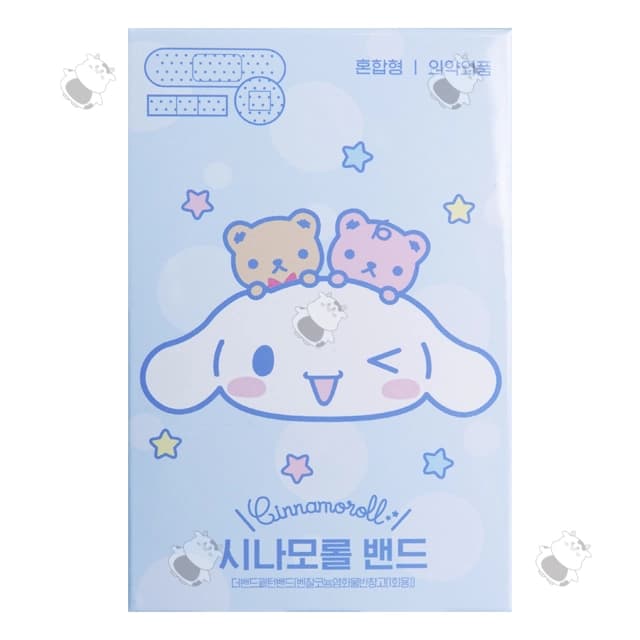 산리오 캐릭터즈 더밴드 패턴밴드 (시나모롤) 혼합형