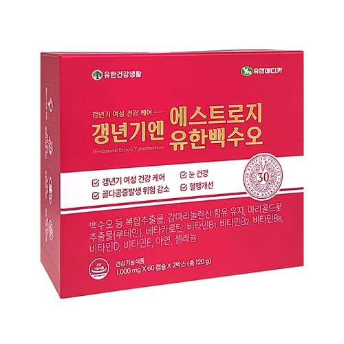 갱년기엔 에스트로지 유한 백수오