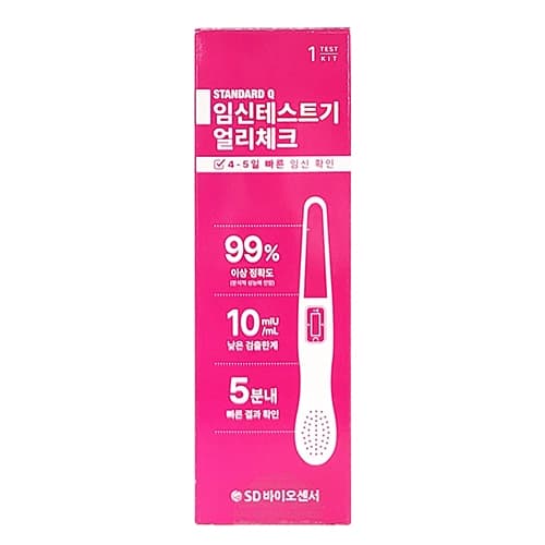 STANDARD Q 임신테스터기 얼리체크(임신진단키트)