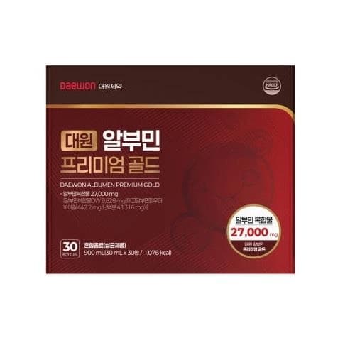 대원제약 알부민 프리미엄 골드(알부민 복합물 27,000mg)
