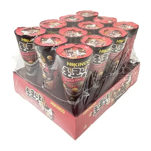 초코냥콘(초콜릿, 와플콘, 비스킷) 